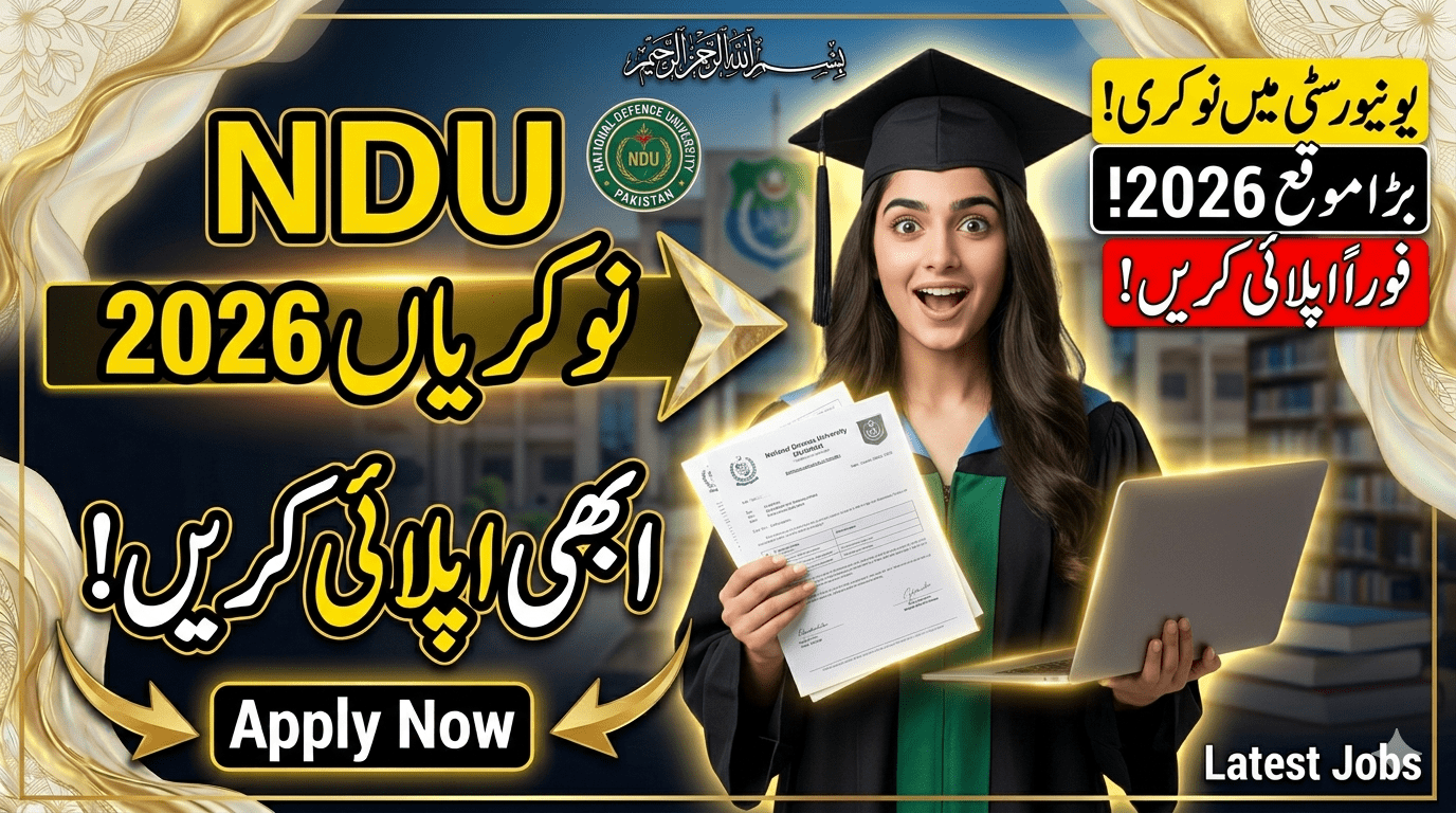 Latest Vacancies at National Defense University (NDU) - NDU Jobs